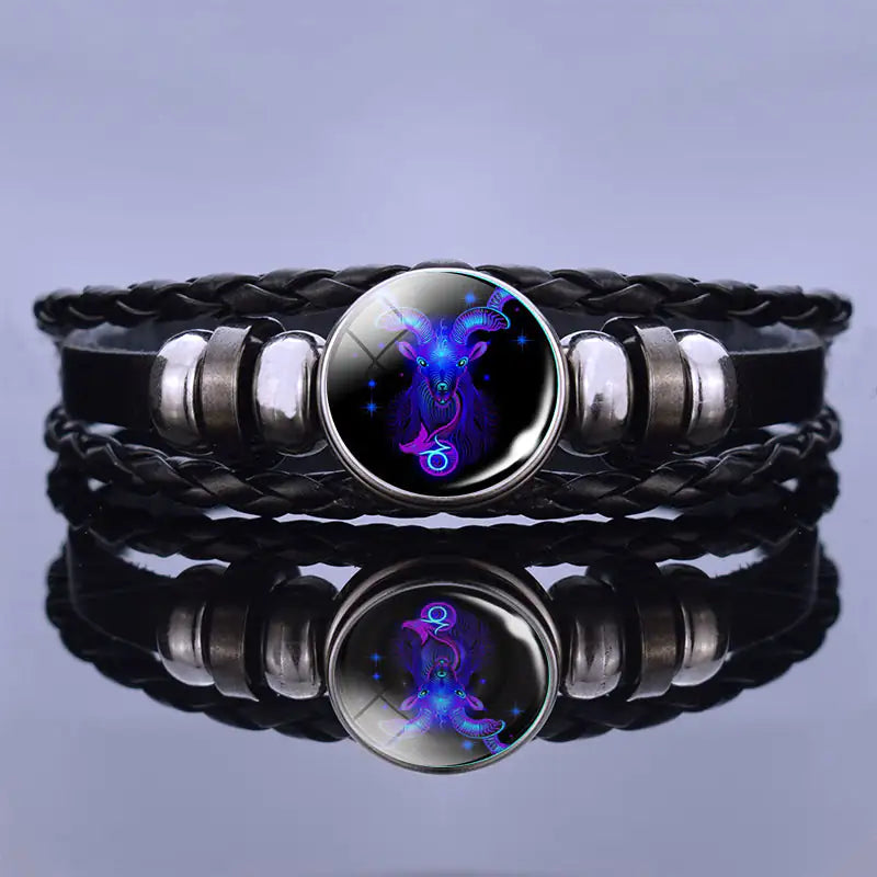 Glow in the Dark Zodiac Bracelet: Embrace Cosmic Harmony