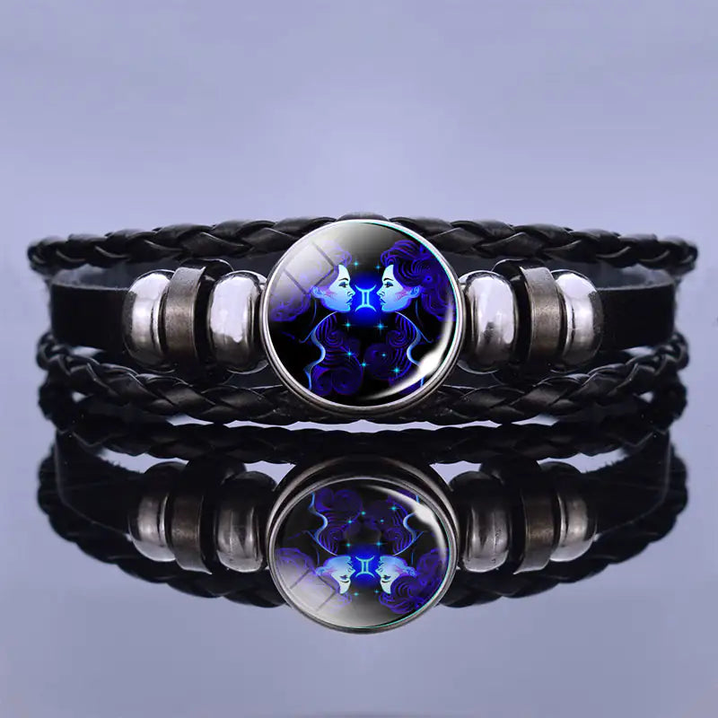 Glow in the Dark Zodiac Bracelet: Embrace Cosmic Harmony