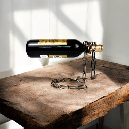 Magical Suspension Iron Chain Wine Holders