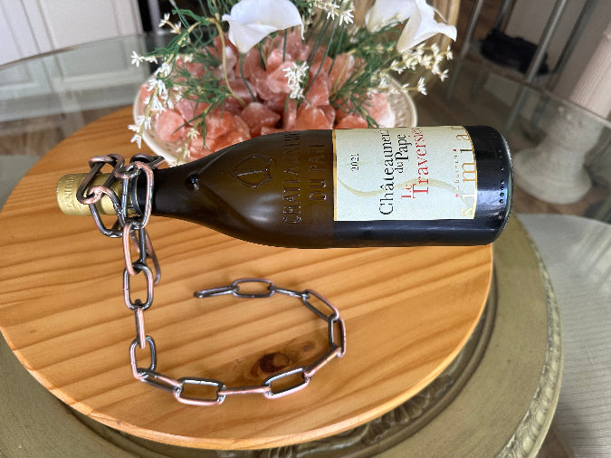 Magical Suspension Iron Chain Wine Holders