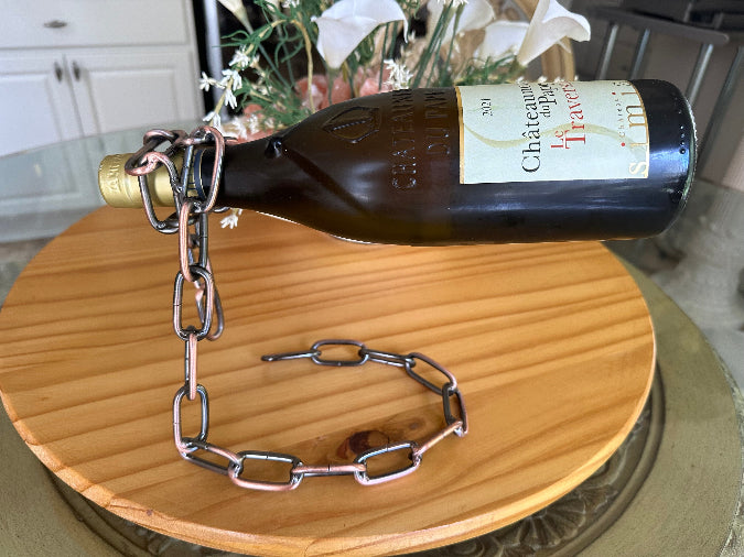 Magical Suspension Iron Chain Wine Holders