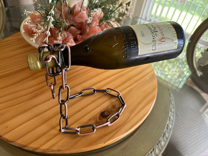 Magical Suspension Iron Chain Wine Holders