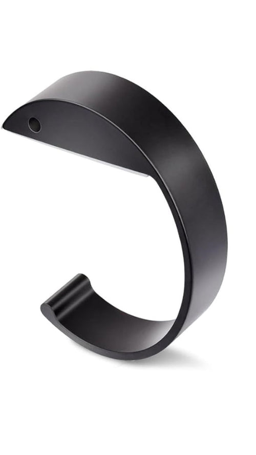 C-Shaped Aluminum Purse Hook & Headphone Hanger – Heavy Duty Desk Organizer for Bags, Headsets & More