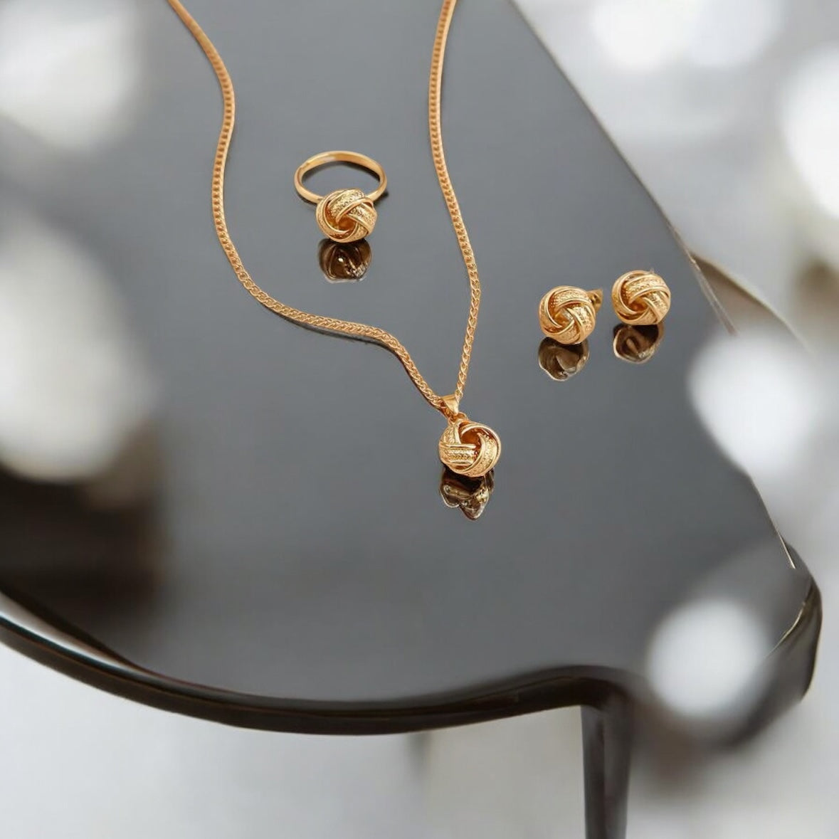 Elegant Jewelry Set for Her - Necklace, Earrings & Bracelet for Any Occasion