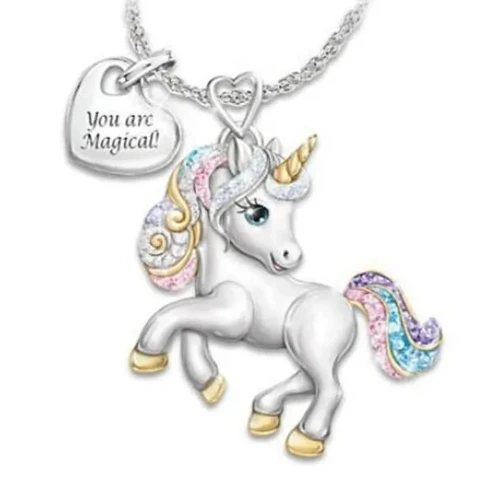 Unicorn Pendant Necklace - You Are Magical