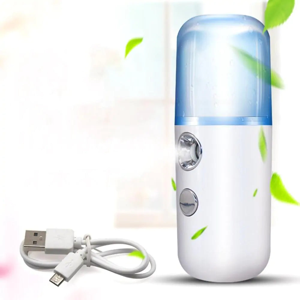 Mini Humidifier Portable Rechargeable Small Personal Face Sprayer Cool Mist