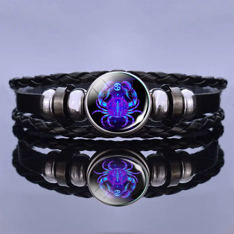 Glow in the Dark Zodiac Bracelet: Embrace Cosmic Harmony