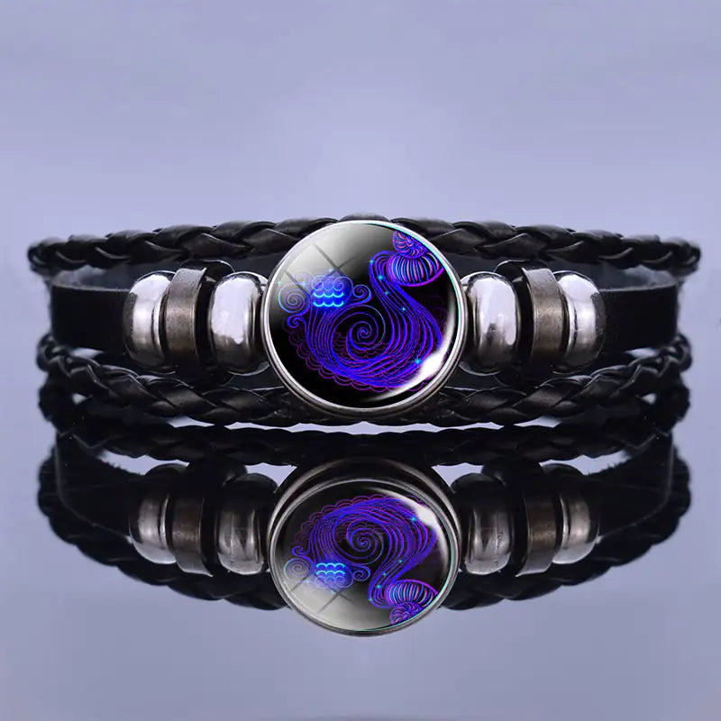 Glow in the Dark Zodiac Bracelet: Embrace Cosmic Harmony