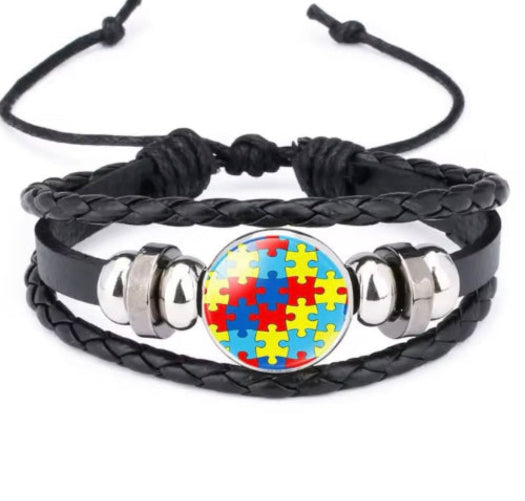 Autism Support Bracelets – Wear the Message of Inclusion - Gift for Him - Gift for Her