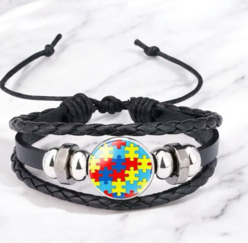 Autism Support Bracelets – Wear the Message of Inclusion - Gift for Him - Gift for Her