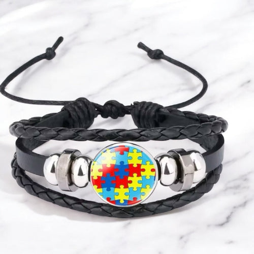 Autism Support Bracelets – Wear the Message of Inclusion - Gift for Him - Gift for Her