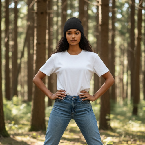 Cozy Satin Lined Knit Hat, Warm and Hair Protective Winter Hat